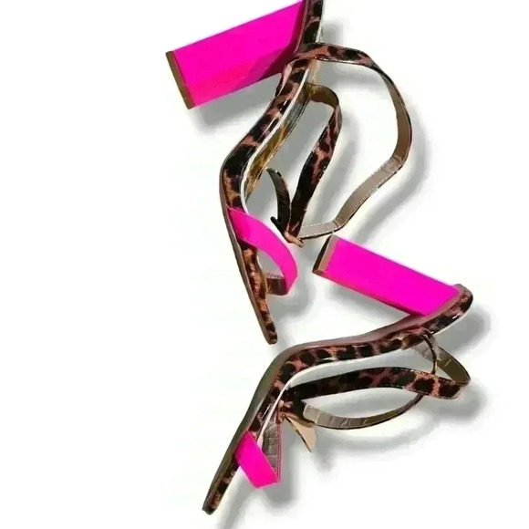 Azalea Wang Katelyn Strappy Heeled Sandals Size 8.5 - Picture 2 of 7